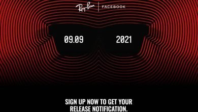 إطلاق نظارات Facebook الذكية مع Ray-Ban في 9 سبتمبر