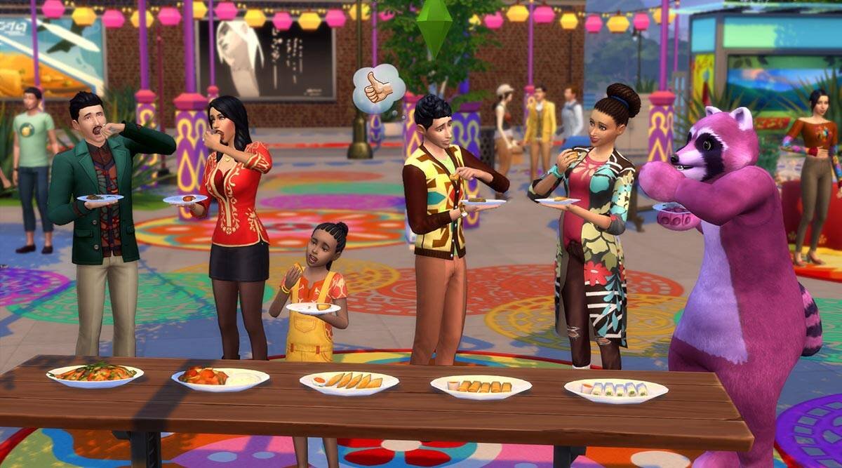 كيف أصبح The Sims أكثر أماكن تناول الطعام إثارة على الإنترنت