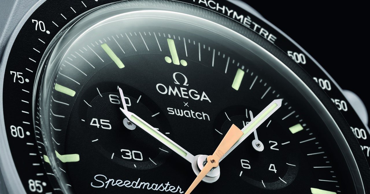 مهمة MoonSwatch إلى Moonshine Gold محدودة بكل الطرق