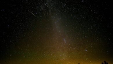 يمكن أن يصل تساقط النيزك Eta Aquariids إلى ذروته الليلة: كيفية مشاهدتها يمكن أن يصل تساقط النيزك Eta Aquariids إلى ذروته الليلة: كيفية مشاهدتها