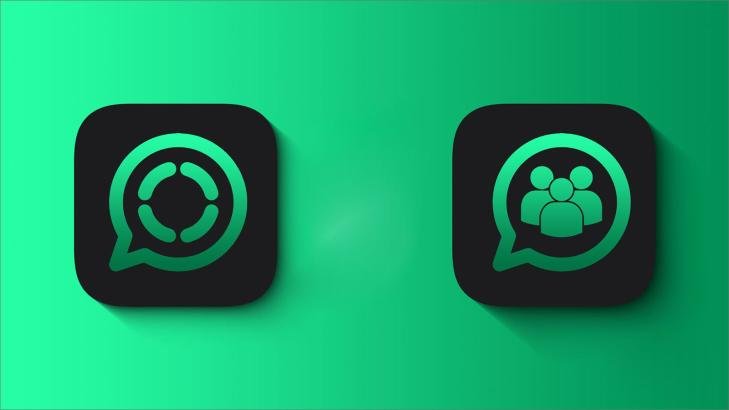 الفرق بين المجموعات والمجتمعات والقنوات في واتساب